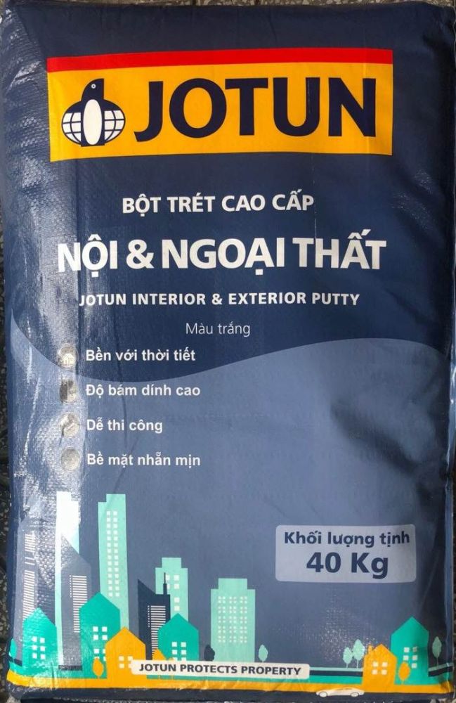 Bột trét cao cấp Jotun Interior & Exterior Putty