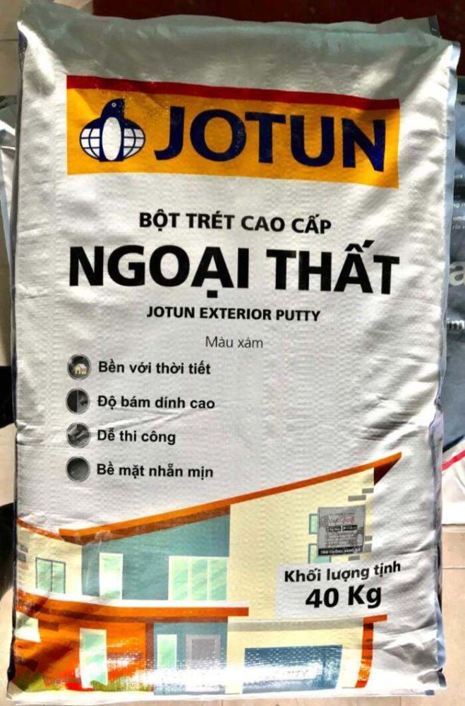 Bột trét cao cấp ngoại thất Jotun Exterior Putty