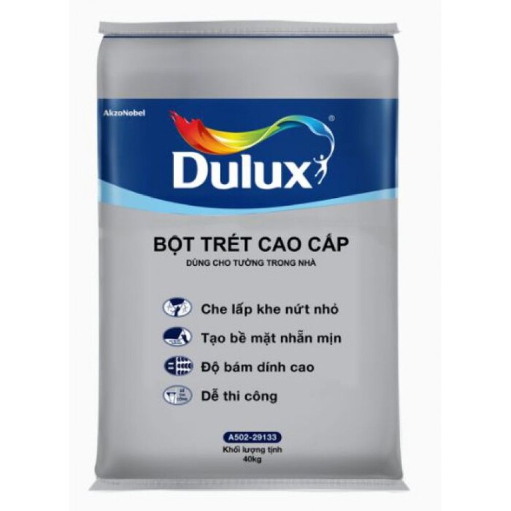 Bột trét tường cao cấp trong nhà Dulux