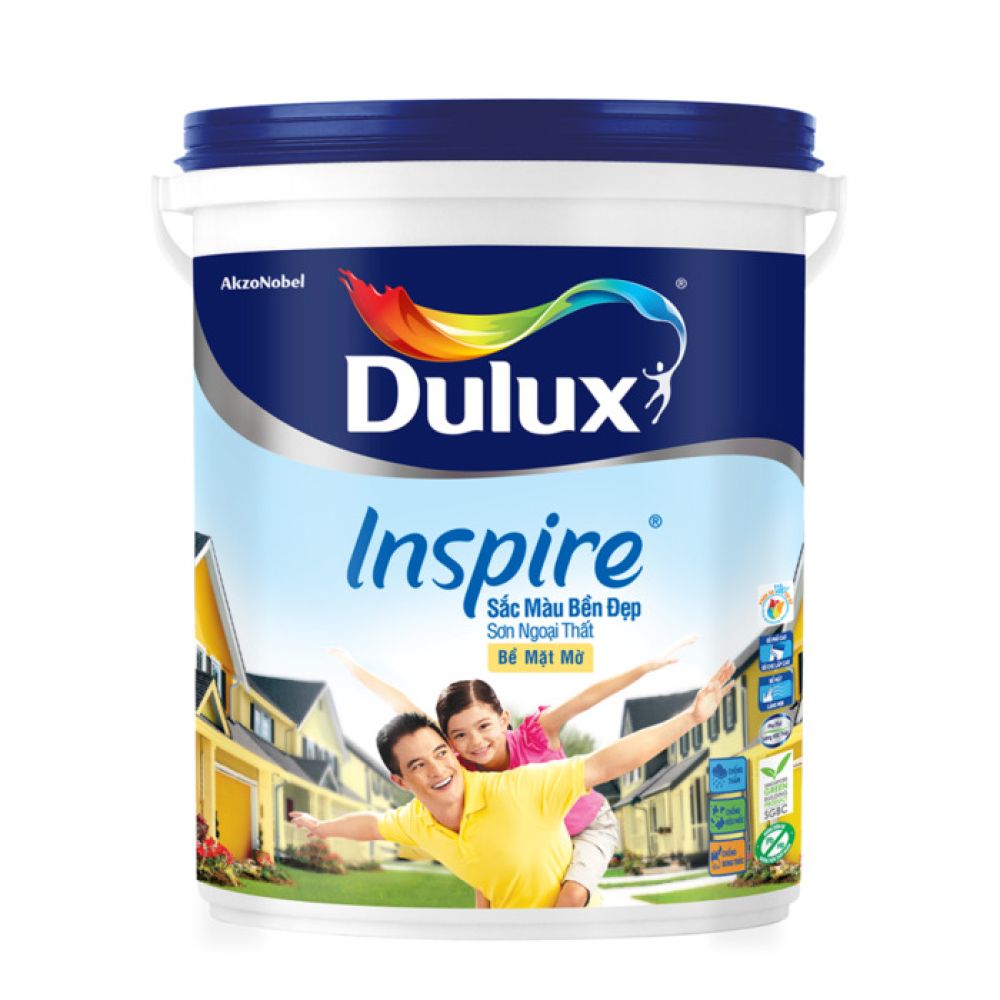 Sơn nước ngoại thất Dulux Inspire Bề mặt mờ DULUX-Z98