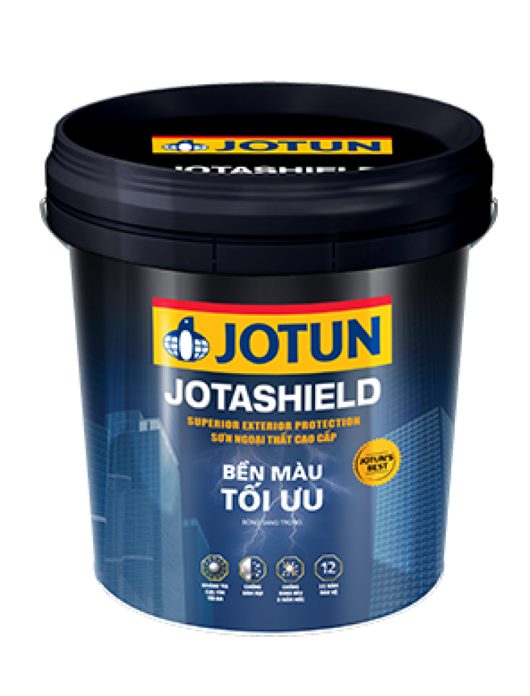 Sơn nước ngoại thất Jotun Jotashield bền màu tối ưu