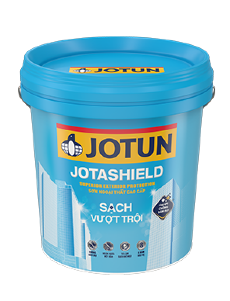 Sơn nước ngoại thất Jotun Jotashield sạch vượt trội