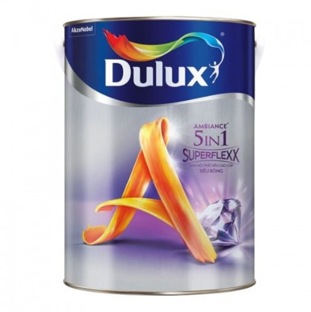 Sơn nước nội thất siêu cao cấp Dulux Ambiance 5In1 Superflexx Siêu bóng DULUX-Z611B